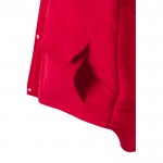 Chaleco multibolsillos acolchado de poliéster de 220 g/m2 color rojo sexta vista