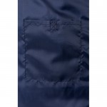 Chaleco multibolsillos acolchado de poliéster de 220 g/m2 color azul marino sexta vista