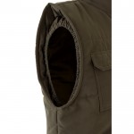 Chaleco multibolsillos acolchado de poliéster de 220 g/m2 color verde militar quinta vista