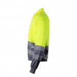 Chaqueta de sarga de trabajo de poliéster y algodón 210 g/m2 tercera vista