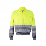 Chaqueta de sarga de trabajo de poliéster y algodón 210 g/m2