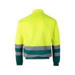 Chaqueta de sarga de trabajo de poliéster y algodón 210 g/m2 segunda vista