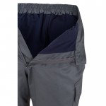 Pantalón de trabajo de algodón y poliéster con reflectantes 210 g/m2 septima vista