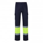 Pantalón de trabajo multibolsillos de poliéster y algodón 210 g/m2