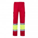 Pantalón de trabajo multibolsillos de poliéster y algodón 210 g/m2