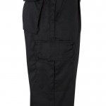 Pantalón laboral unisex en algodón y poliéster 210 g/m2 color negro quinta vista
