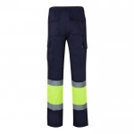 Pantalón laboral unisex en algodón y poliéster 210 g/m2 segunda vista