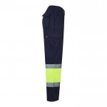 Pantalón laboral unisex en algodón y poliéster 210 g/m2 cuarta vista