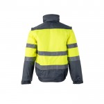 Chaqueta laboral de tallaje grande de poliéster 180 g/m2 segunda vista