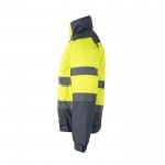 Chaqueta laboral de tallaje grande de poliéster 180 g/m2 tercera vista