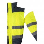 Chaqueta laboral de tallaje grande de poliéster 180 g/m2 septima vista