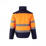 Chaqueta laboral de tallaje grande de poliéster 180 g/m2 color naranja segunda vista
