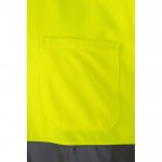 Polo de trabajo de manga corta extra grande 160 g/m2 color amarillo septima vista