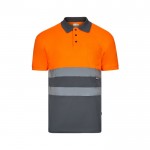 Polo de trabajo de manga corta extra grande 160 g/m2 color naranja