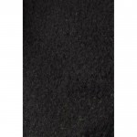 Chaqueta polar de trabajo unisex con reflectantes 280 g/m2 color negro sexta vista