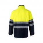 Chaqueta polar de trabajo unisex con reflectantes 280 g/m2 segunda vista