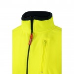 Chaqueta polar de trabajo unisex con reflectantes 280 g/m2 octava vista