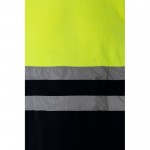 Chaqueta polar de trabajo unisex con reflectantes 280 g/m2 novena vista