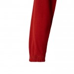 Chaqueta polar de trabajo unisex con reflectantes 280 g/m2 color rojo septima vista