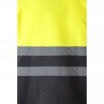 Chaqueta polar de trabajo unisex con reflectantes 280 g/m2 novena vista
