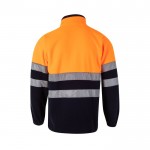 Chaqueta polar de trabajo unisex con reflectantes 280 g/m2 segunda vista