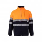 Chaqueta polar de trabajo unisex con reflectantes 280 g/m2