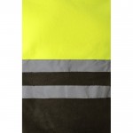 Chaqueta polar de trabajo unisex con reflectantes 280 g/m2 color verde militar