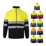 Chaqueta polar de trabajo unisex con reflectantes 280 g/m2 varios colores