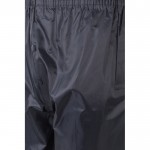 Traje de lluvia laboral de dos piezas de poliéser revestido 225 g/m2 color azul octava vista