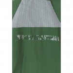 Traje de lluvia laboral de dos piezas de poliéser revestido 225 g/m2 color verde septima vista
