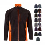 Chaqueta polar para trabajar de poliéster con bolsillos 220 g/m2 varios colores