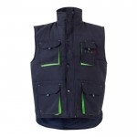 Chaleco laboral unisex multibolsillos de poliéster 120 g/m2