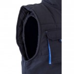 Chaleco laboral unisex multibolsillos de poliéster 120 g/m2 sexta vista