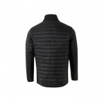 Chaqueta acolchada con tejido elástico en varias zonas 265 g/m2 color negro segunda vista