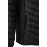 Chaqueta acolchada con tejido elástico en varias zonas 265 g/m2 color negro septima vista