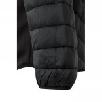 Chaqueta acolchada con tejido elástico en varias zonas 265 g/m2 color negro octava vista