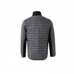 Chaqueta acolchada con tejido elástico en varias zonas 265 g/m2 color gris segunda vista