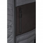 Chaqueta acolchada con tejido elástico en varias zonas 265 g/m2 color gris sexta vista