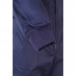 Mono de trabajo de algodón y poliéster con cremallera 200 g/m2 color azul sexta vista