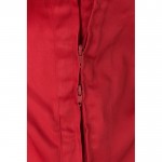 Mono de trabajo de algodón y poliéster con cremallera 200 g/m2 color rojo novena vista