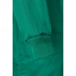 Mono de trabajo de algodón y poliéster con cremallera 200 g/m2 color verde sexta vista