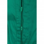 Mono de trabajo de algodón y poliéster con cremallera 200 g/m2 color verde octava vista