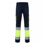Pantalón de trabajo en algodón y poliéster visible 240 g/m2 segunda vista