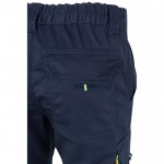 Pantalón de trabajo en algodón y poliéster visible 240 g/m2 sexta vista