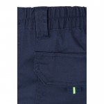 Pantalón de trabajo en algodón y poliéster visible 240 g/m2 septima vista