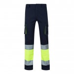 Pantalón de trabajo en algodón y poliéster visible 240 g/m2