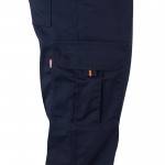 Pantalón de trabajo en algodón y poliéster visible 240 g/m2 quinta vista