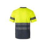 Camiseta laboral técnica extra grande de alta visibilidad 140 g/m2 segunda vista