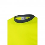 Camiseta laboral técnica extra grande de alta visibilidad 140 g/m2 quinta vista