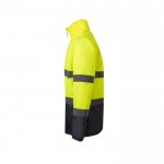 Parka laboral extra grande de poliéster de alta visibilidad 190 g/m2 tercera vista